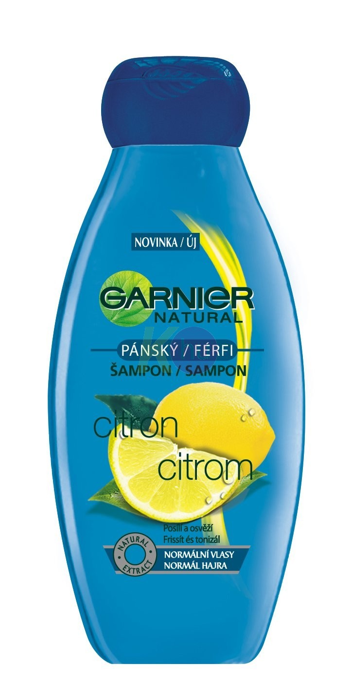 Garnier N. sampon 400ml citrom/ffiaknak normál hajra 14006169