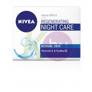 Nivea Visage Nivea V. Aqua Effect arckrém 50ml éjszakai Regeneráló Normál bőrre 14028606