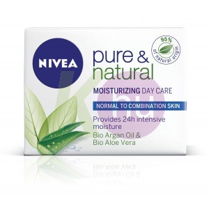 Nivea Visage Nivea V. Pure&Natural arckrém 50ml nappali száraz/érzékeny bőrre 14028616