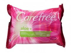 Carefree Intim törlőkendő 20db Aloe 14033500