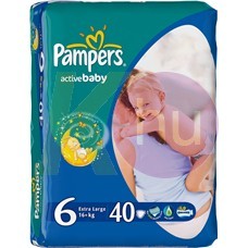 Pampers Extra Large 40   (6)   16+ kg 14166603