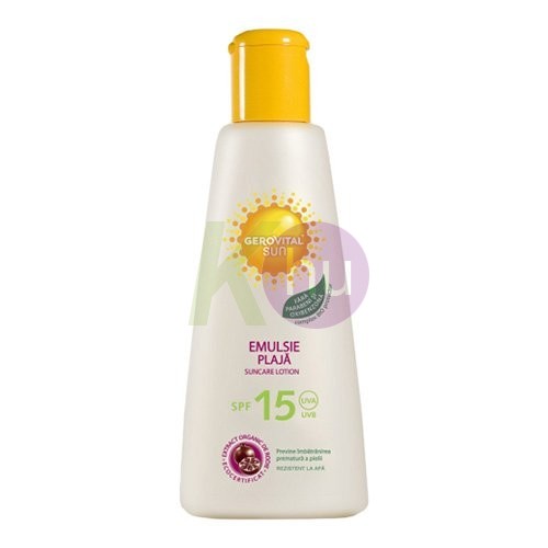 Gerovital Sun naptej 200ml SPF15 14675825