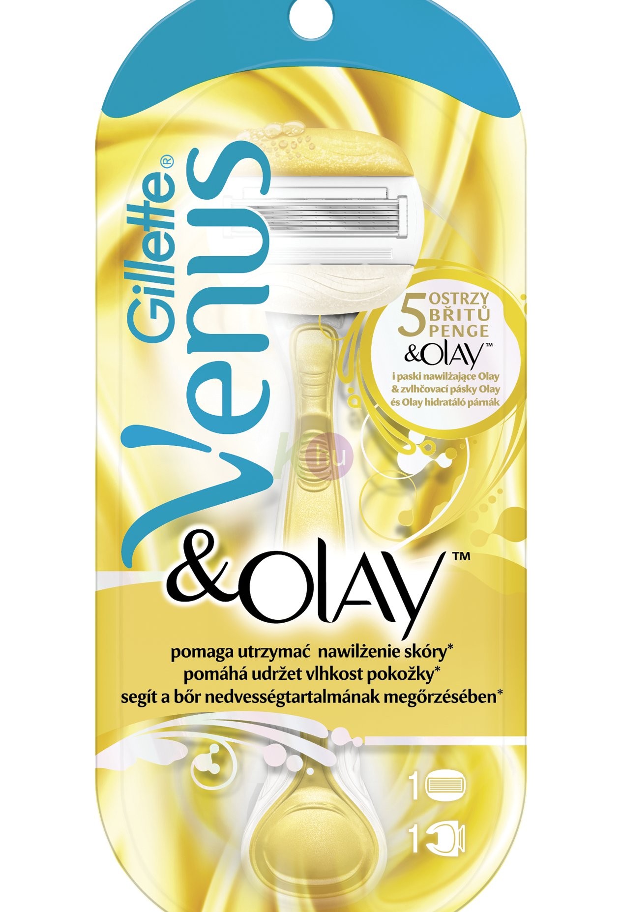 Gillette Gillette Venus Olay készülék+1 betét+Borotvatartó 15001604