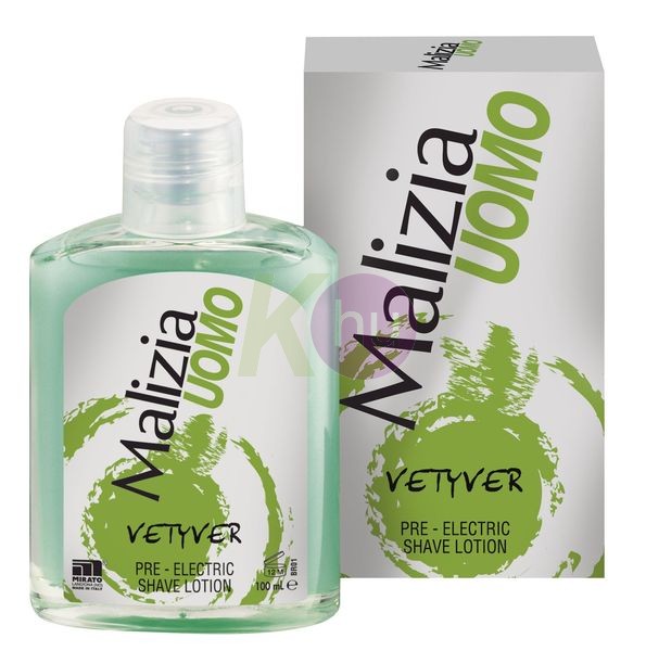 Malizia UOMO bor. előtti arcsz.100ml Vetyver 15004500