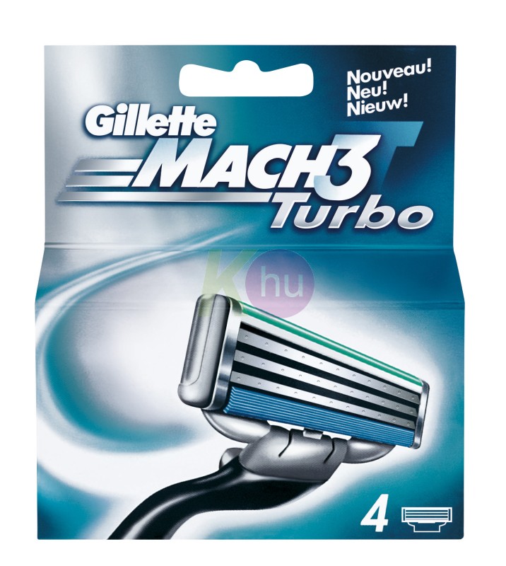 Gillette Gil. Mach3 betét 4db-os Power 15026602