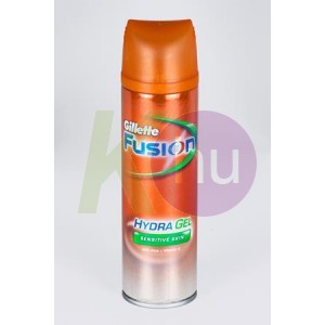 Gillette Gillette Bor.gél Fusion 200ml Érzékeny 15028857