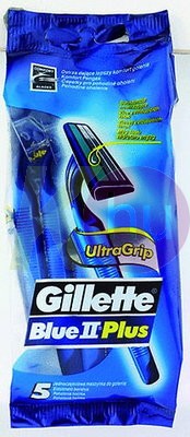 Gillette Gil. Blue II. Plus Ultra Grip 5 db-os 15032900
