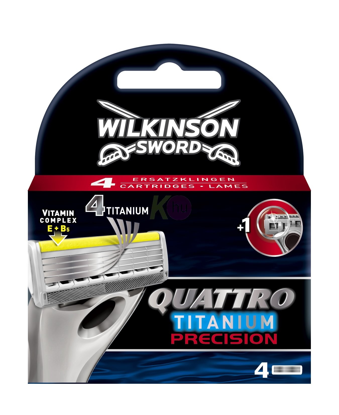 Wilkinson Wilk. Quattro Titanium betét 4 db-os 15142800