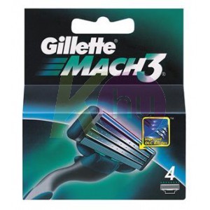 Gillette Gillette Mach3 betét 4db 15143001