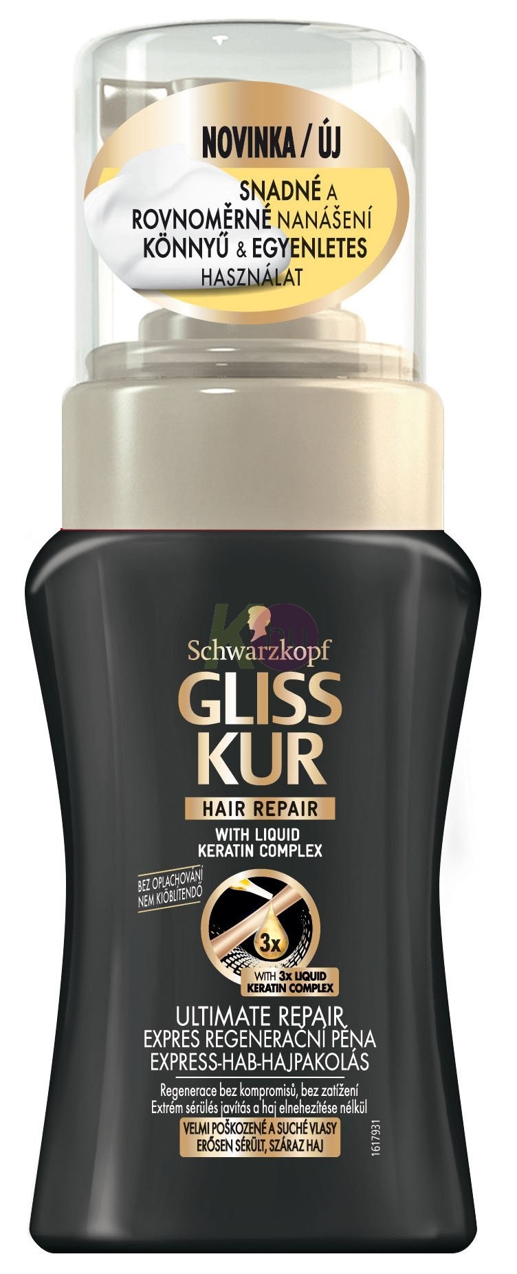 Gliss Kur express hab-hajpakolás 125ml ultimate repair 15308956