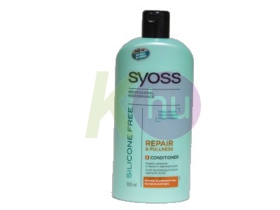 Syoss balzsam 500ml szilikonmentes regeneráló és dúsító 15308964