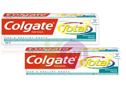 Colgate Colg. fogkrem DUO  2x75ml Total Adv. Fresh 16002300