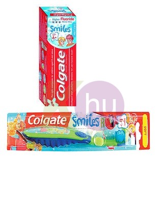 Colgate Colg. fogkrem  50ml junior smiles 6+ + fogkefe 16003200