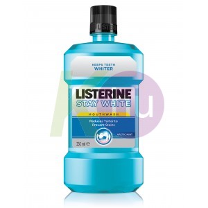 Listerine szájvíz 250ml stay white 16003506