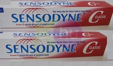 Sensodyne fkrem DUO classic 75ml+fluorid 75ml 16007117