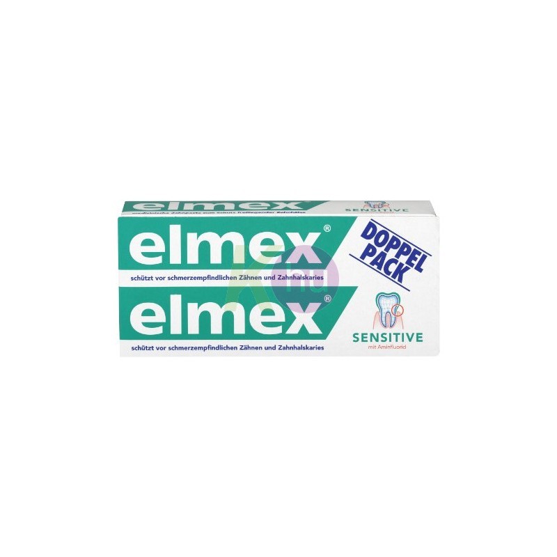 Elmex fogkrém DUO 2*75ml Sensitive 16034501