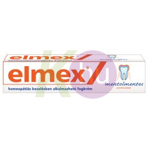 Elmex fogkrém 75ml Menthol mentes 16034510