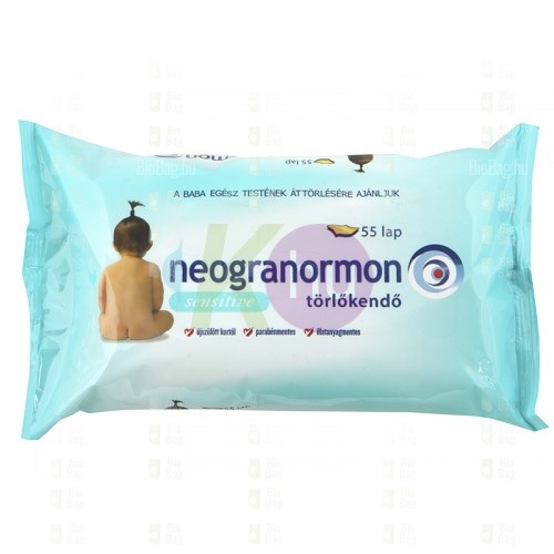 Neogranormon törlőkendő 55db sensitive 16034622