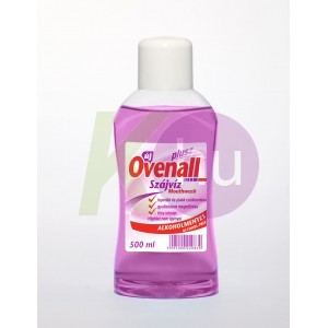 Ovenall Plusz szájvíz 500ml alkoholmentes 16054333