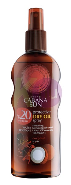 Cabana Sun száraz olaj spray 200ml SPF20 17002824