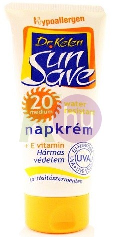 Sunsave F20 napkrem 100ml 17029200