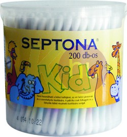 Septona fültisztító pálcika 200db KID 19015302