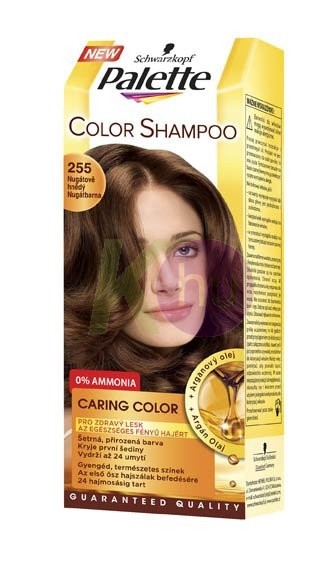 Palette Color Shampoo hajszínező 255 nugátbarna 19075016