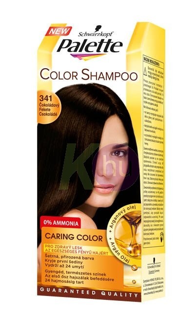 Palette Color Shampoo hajszínező 341 csokoládé 19075021