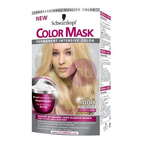 Schwarzkopf Color Mask 1000 Világos Természetes Szőke 19075058