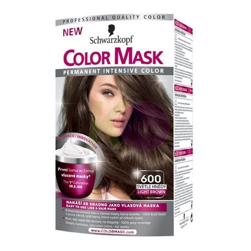 Schwarzkopf Color Mask 600 Világosbarna 19075065