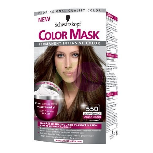 Schwarzkopf Color Mask 550 Aranybarna 19075069