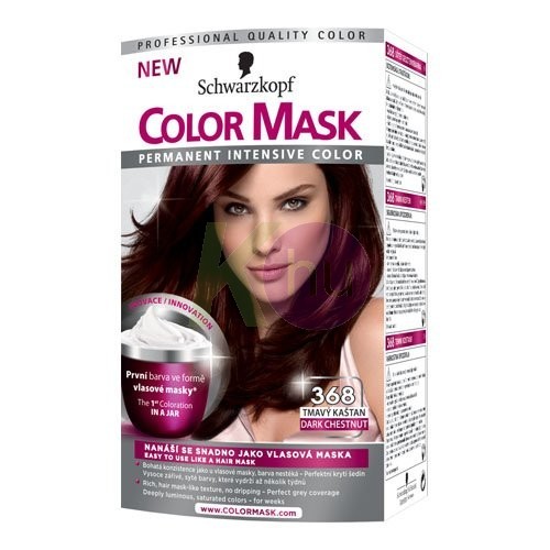 Schwarzkopf Color Mask 368 Sötét Gesztenyebarna 19075072