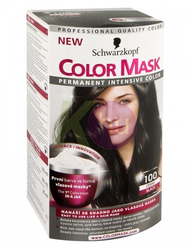 Schwarzkopf Color Mask 100 Fekete 19075074