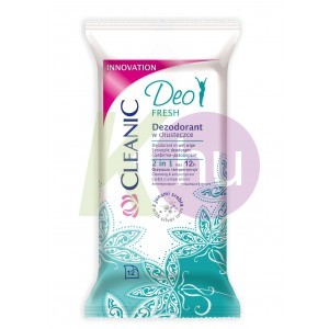 Cleanic frissítő törlőkendő - Deo Fresh 12db 19136831