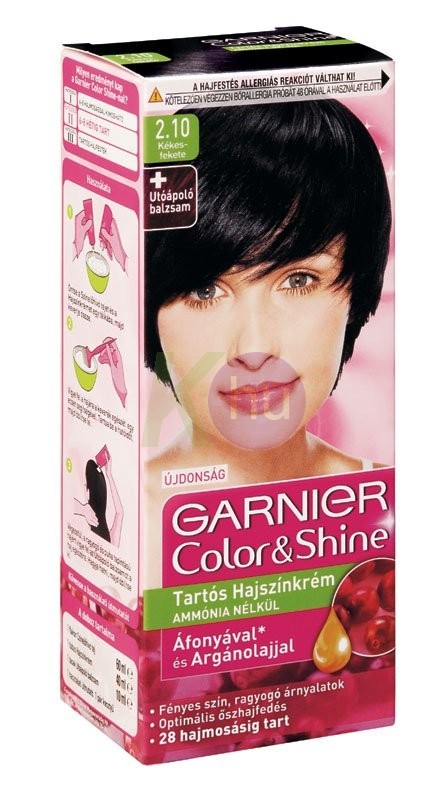 Garnier Color Shine 210 Kékesfekete 19147501