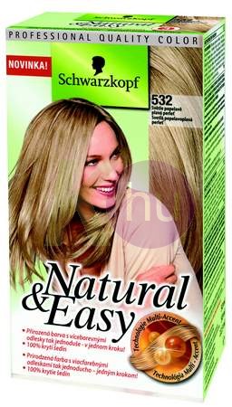 Natural&Easy hajfestek 532 világos hamvas gyöngyházszőke 19210100