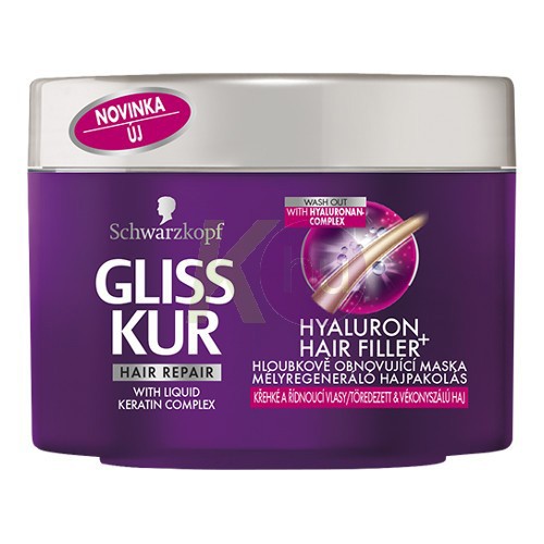 Gliss Kur int. tég. pakolás 200ml Hyaluron Filler  19727108