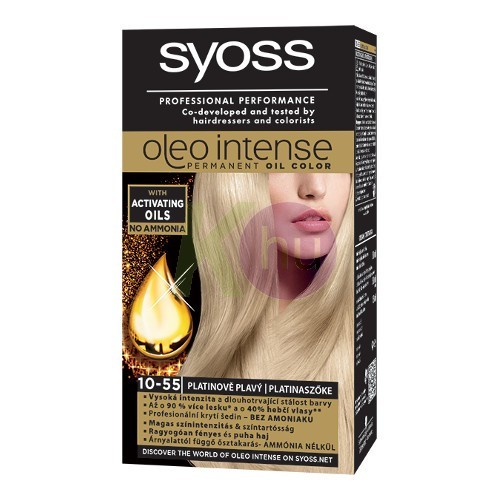 Syoss Color Oleo 10-55 platinaszőke 19727112