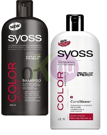 Syoss 15 kar.csom Color sampon 300ml + balzsam 300ml 19727167