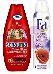 MULTI 14 kar.csom Schauma sampon 250ml Color+Fa deo 150ml Pipacs&Csillagvirág 19727177