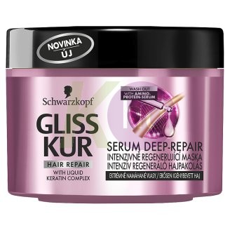 Gliss Kur szérum hajpakolás 100ml Deep-Repair 19727264