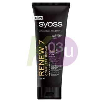 Syoss hajpakolás 250ml Renew 7 19727281