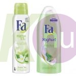 Fa 15 kar.csom Joghurt&Aloe Vera tus 250ml + Fresh&Dry Zöld Tea deo 150ml 19727313