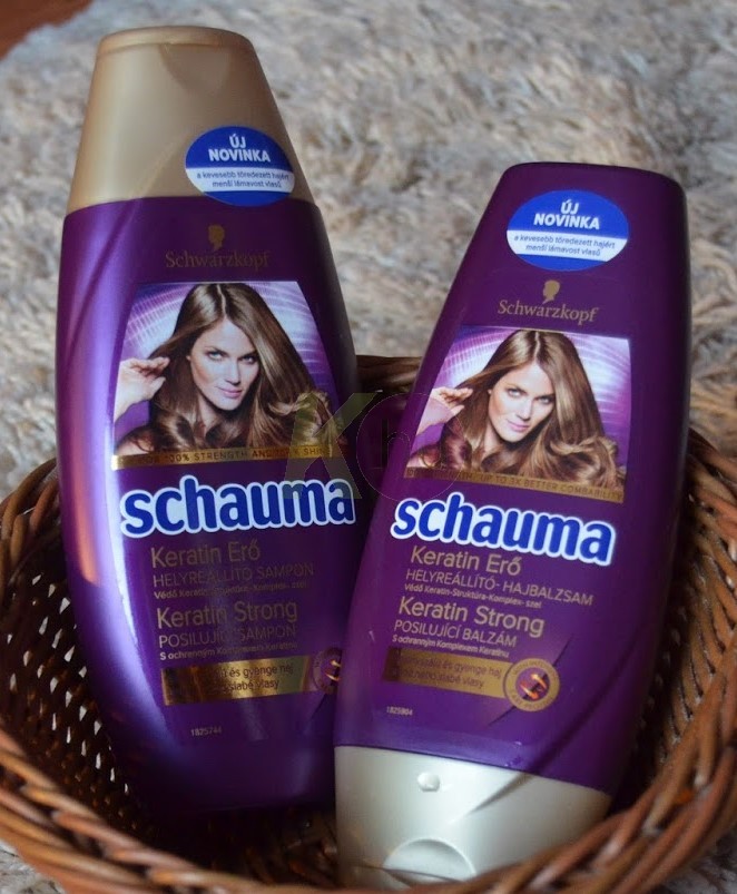 Schauma kar.csom Keratin Erő sampon 250ml + balzsam 200ml 19727326