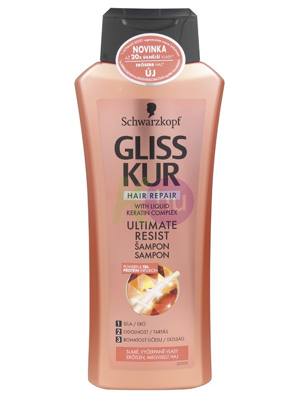 Gliss Kur sampon 400ml Ultimate Resist 19727357