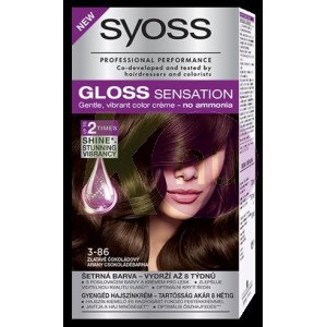 Syoss Gloss Sens. 3-86 Arany Csokoládébarna 19727370