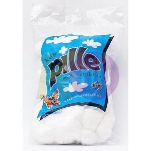 Kék pille vattalabda 80db fehér 19755411