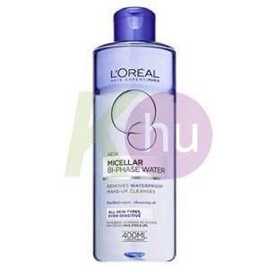 Loreal Dermo micellás víz 400ml Bifázisú 19982685