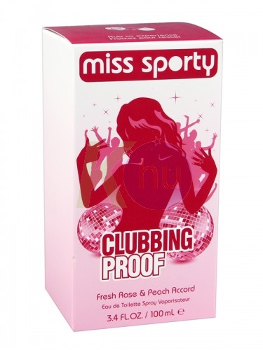 Miss Sporty edt 100ml Clubbing Proof (Pink) 20021038