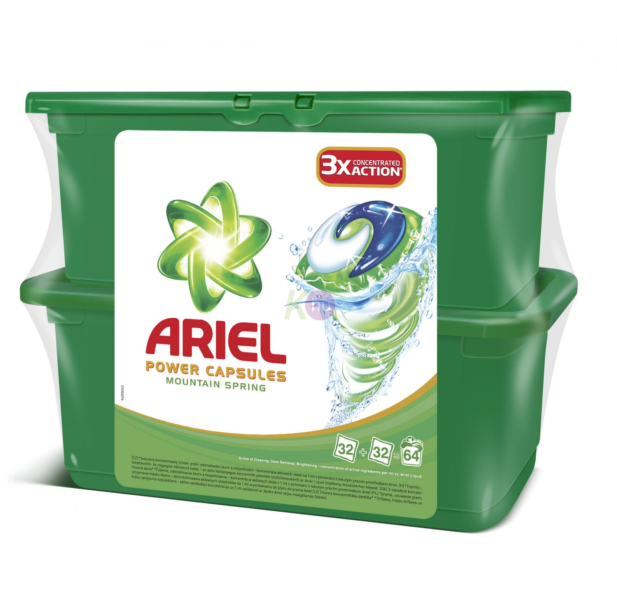 Ariel Active Gel Kapszula 2*32db M.Spring 21002600